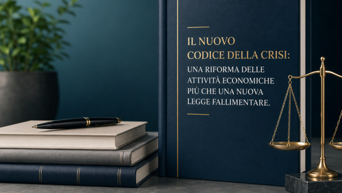 IL NUOVO CODICE DELLA CRISI: UNA RIFORMA DELLE ATTIVITÀ ECONOMICHE PIÙ CHE UNA NUOVA LEGGE FALLIMENTARE.